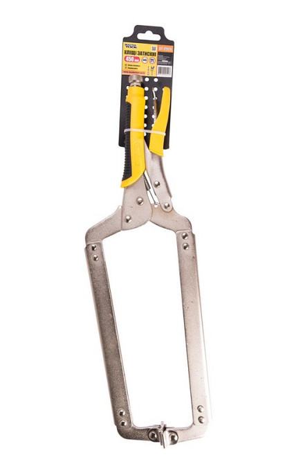 Клещи зажимные MASTERTOOL C-type 450 мм 07-0909 Харків - зображення 2