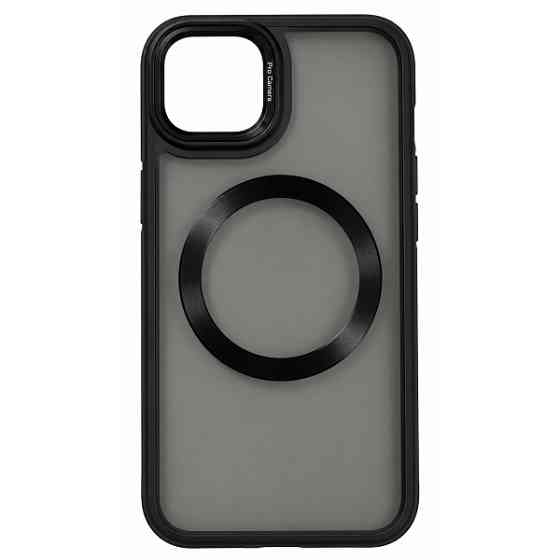 DM Чохол Black Hybrid Case with MagSafe для iPhone 13/14 Black Харків