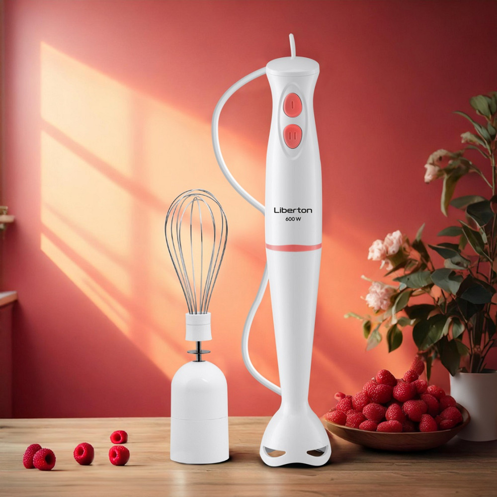 Блендер стационарный Liberton LHB-0314 600 Вт белый Киев - изображение 2