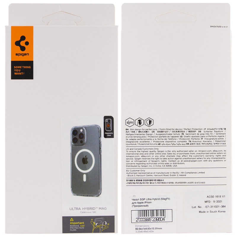 Чехол SGP Ultra Hybrid (MagFit) для Apple iPhone 16 (6.1") Херсон - зображення 3