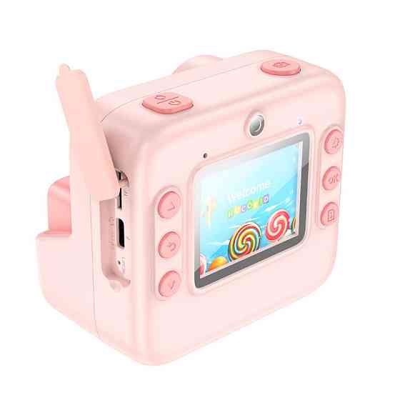 Детская фотокамера с моментальной печатью Hoco DV200 Dual lens Херсон