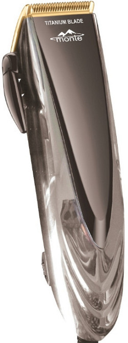 Машинка для стрижки волос Monte MT-5057 C 18 Вт серая Київ - зображення 1