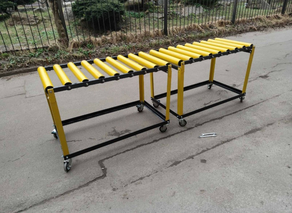 Прямой стационарный  приводной рольганг – роликовый конвейер Київ - зображення 8