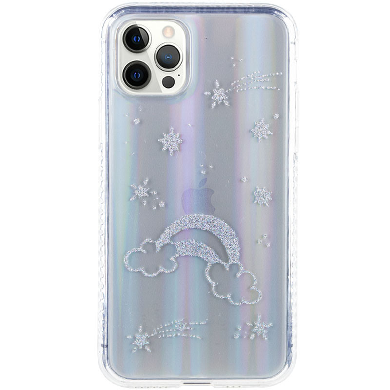 TPU+Glass чехол Aurora Space для Apple iPhone 12 Pro Max (6.7") Херсон - зображення 7