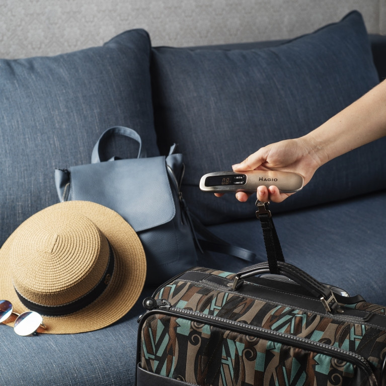 Электронные весы для багажа Magio MG-146 Київ - зображення 2