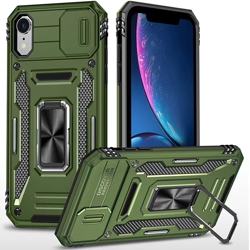 Ударопрочный чехол Camshield Army Ring для Apple iPhone XR (6.1") Херсон - зображення 1