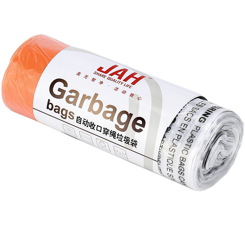 Пакеты для мусора JAH для ведер до 50 л c затяжками Київ - зображення 1