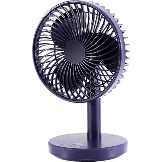 Вентилятор настольный Jile Desktop small fan 01 Dark Blue 7 Вт темно-синий Київ