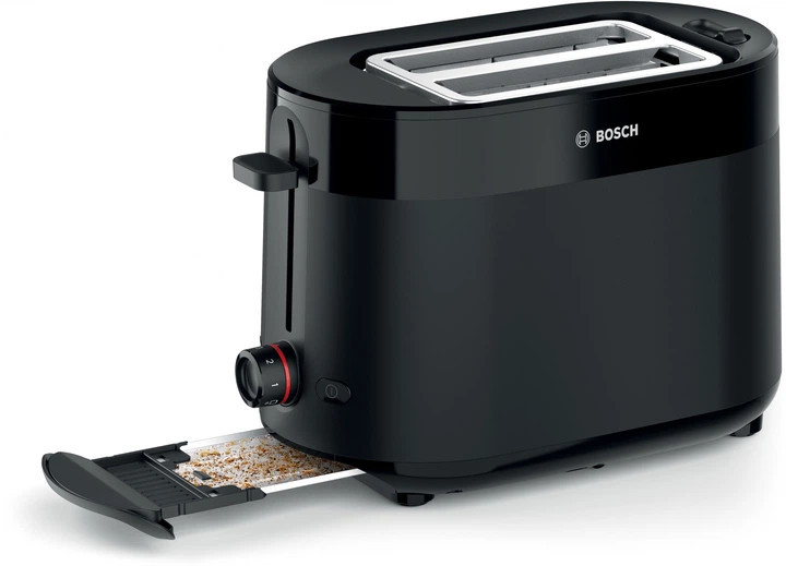 Тостер Bosch MyMoment TAT2M123 950 Вт черный Київ - зображення 4