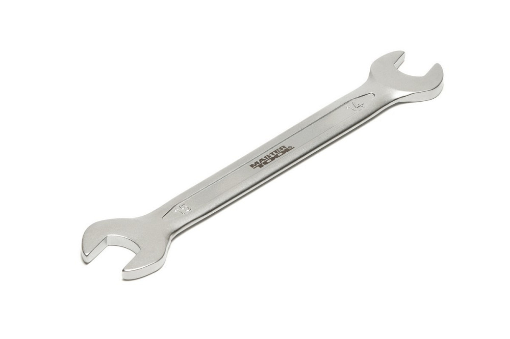 Ключ рожковый MASTERTOOL COLD STAMPED 14х15 мм CrV DIN3110 SS 70-1415 Харків - зображення 1