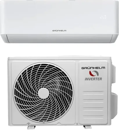 Кондиционер инверторный Сплит-система Grunhelm Inverio GAC18GHINV32 RECHI 18000BTU 55м2 -15°C R32 (6 Киев