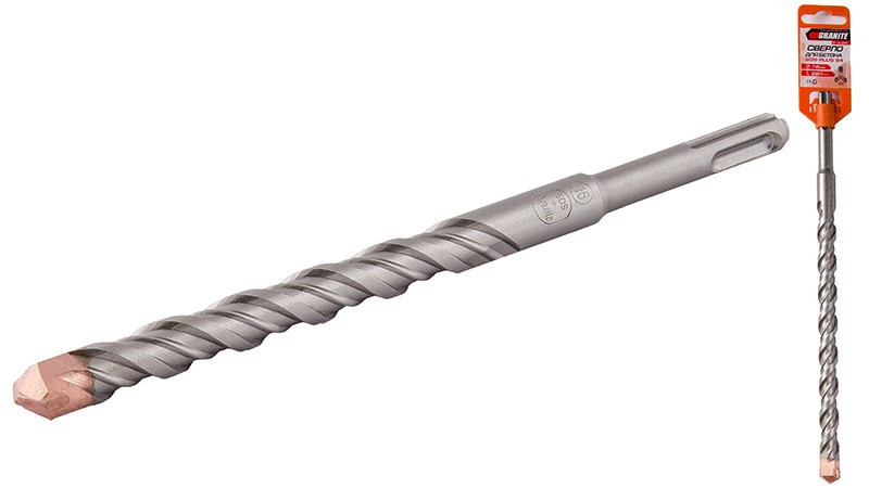 Сверло для бетона GRANITE SDS-PLUS S4 16х260 мм 0-16-260 Харьков - изображение 1