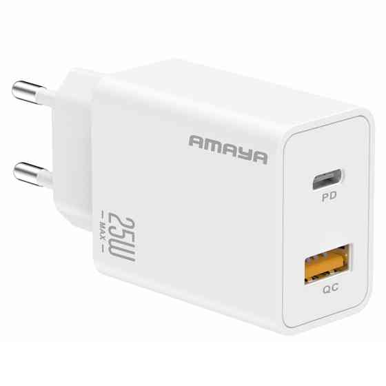 Уценка СЗУ Amaya E221D PD25W+QC3.0 (1USB-A/1C) Херсон