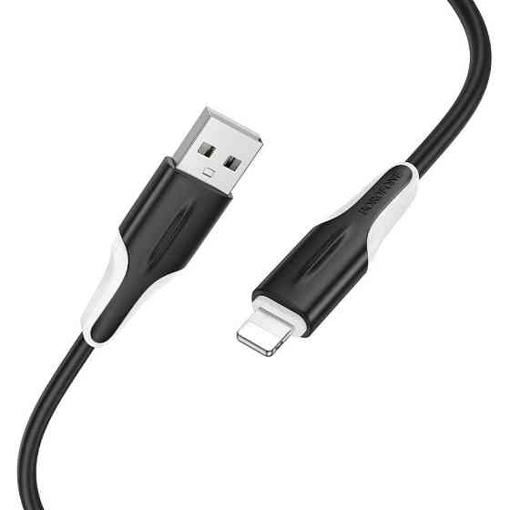 Дата кабель Borofone BX119 New USB to Lightning 2.4A (1m) Херсон