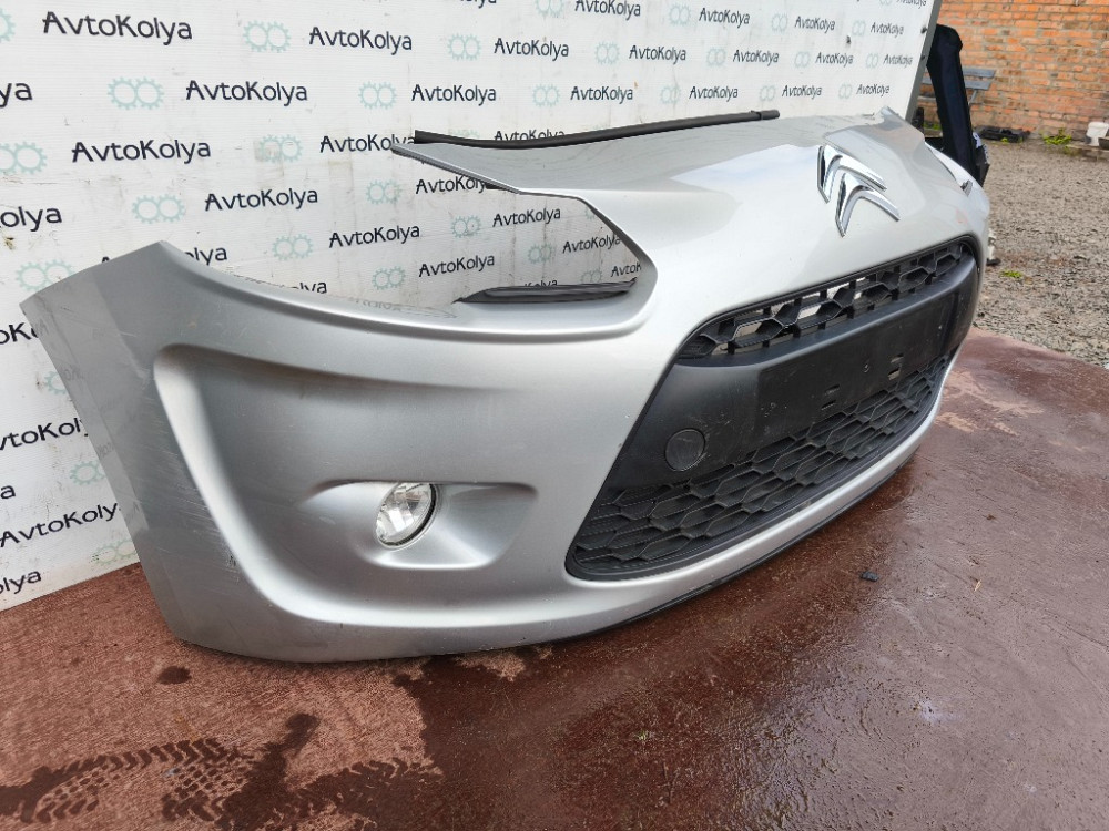 Бампер передний в сборе Citroen C3 2009-2013 Ковель - изображение 6