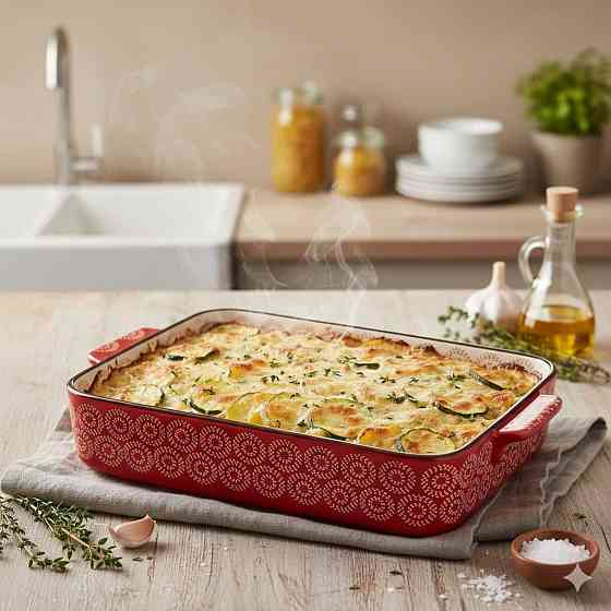 Керамическая форма для запекания Traditions 35*24.5*6.5см красная Одеса