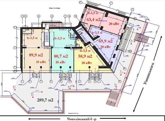 долгосрочная аренда торговые площади Киев, Соломенский, 55000 грн./мес. Київ