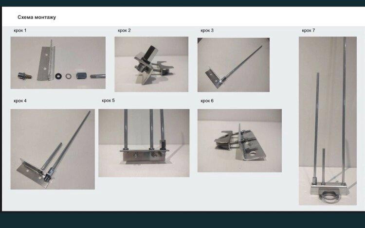 Уценка. J-антенна 142-154 МГц (VHF) 4 дБ/425-446 МГц (UHF) 5 дБ Дніпро - зображення 8