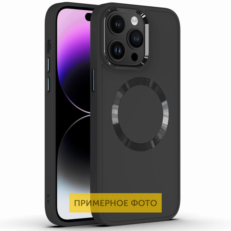 TPU чехол Bonbon Metal Style with MagSafe для Apple iPhone 16 (6.1") Херсон - зображення 1