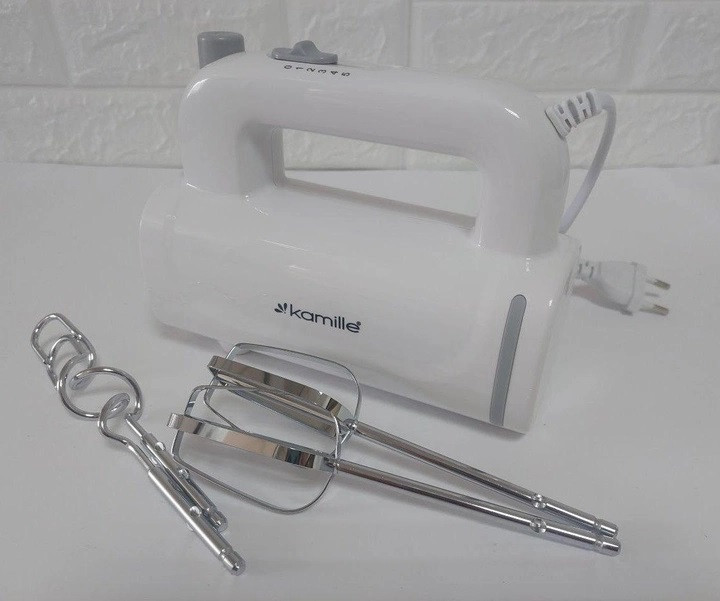 Миксер ручной Kamille KM-6756 150 Вт белый Київ - зображення 1