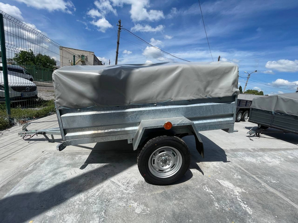 Оцинкований причіп від виробника 200х130х40. Тент у подарунок! Каменское (Днепродзержинск) - изображение 3