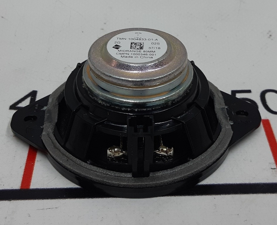 Динамик среднечастотный, 80мм Tesla model S, model S REST, model X 1004833-01-A Киев - изображение 2