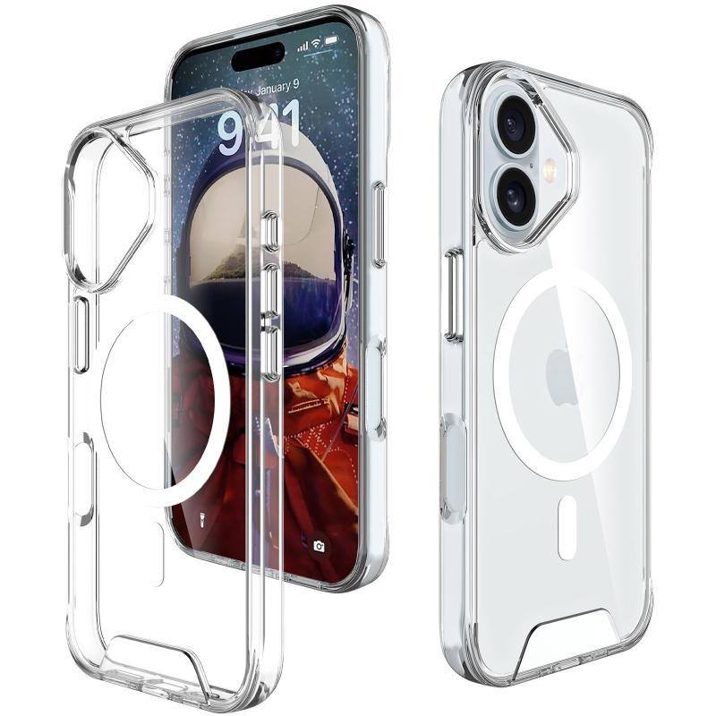 Чехол TPU Space Case with MagSafe для Apple iPhone 16 Plus (6.7") Херсон - зображення 9