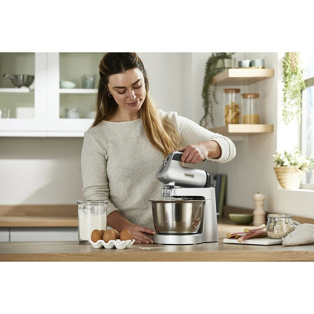 Миксер планетарный KENWOOD HMP 54.000 SI 650 Вт серебристый Київ - зображення 7