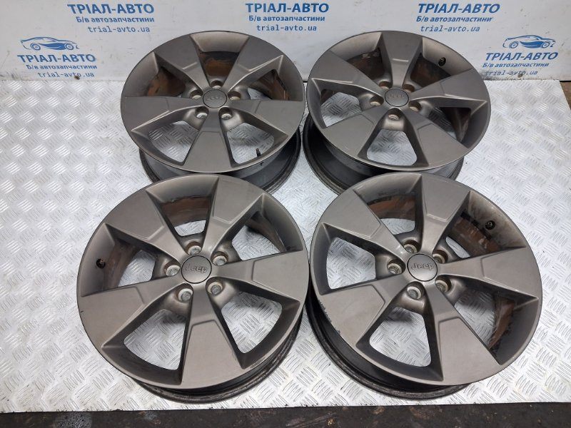 Диски титан комплект R18 Jeep Cherokee 2013-2019 5XT122STAA (Арт. 76006) Київ - зображення 1