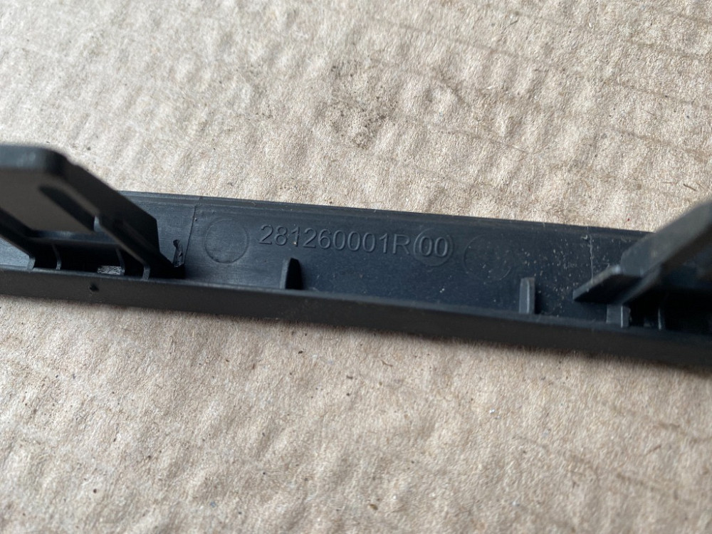 Накладка рамка магнитолы Renault Scenic III 2009-2016 (281260001R) Ковель - изображение 4