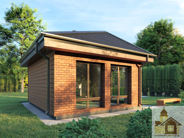 Купити зрубову альтанку під ключ від Закарпат Зруб-Буд Одеса - зображення 5
