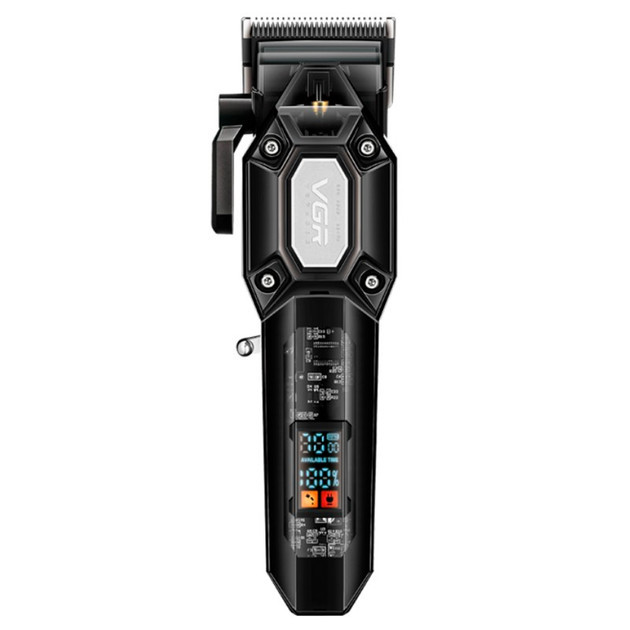 Машинка для стрижки аккумуляторная VGR V-600 BLACK 8 Вт черная Київ - зображення 2