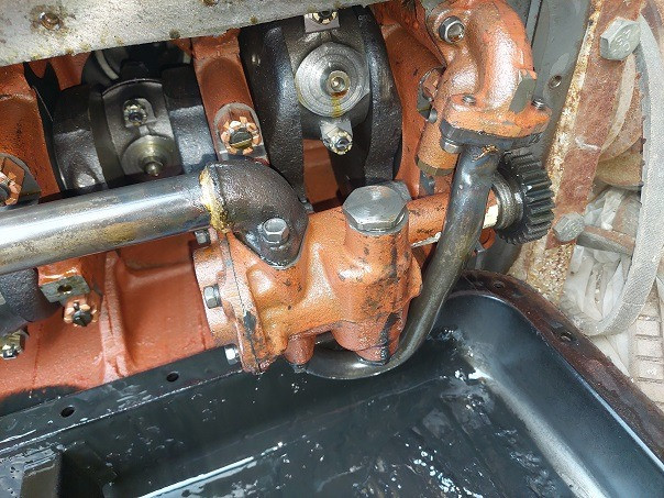 Насос маслянный двигателя ЯАЗ206 Полтава - зображення 1