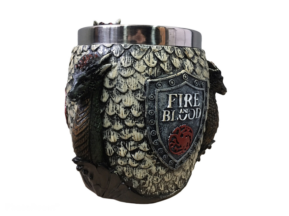 Кружка Чашка Бокал Викинг Воин таинство 3 Молот Тора Нержавеющая Сталь (код 00513) Київ - зображення 5