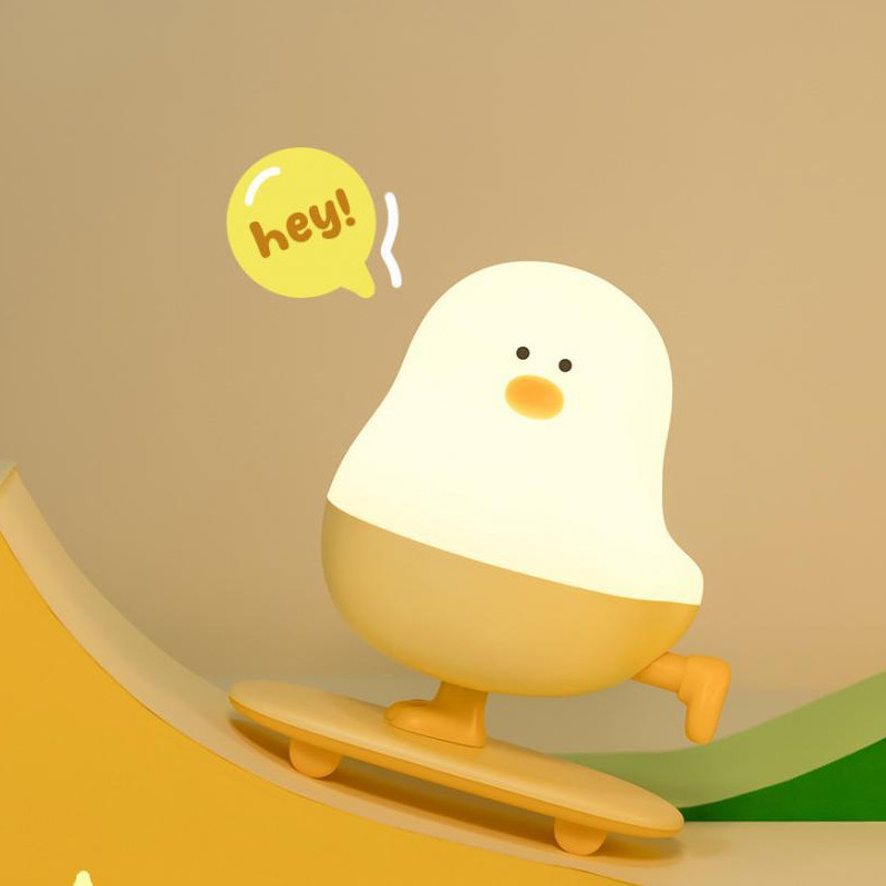 Ночник L63 Chicken on a Skateboard Херсон - зображення 3