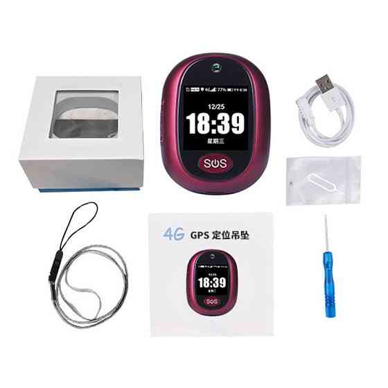Трекер GPS V45 Tracker Pendant with display SIM (4GLTE with 2GGSM fallback) 600mAh Херсон