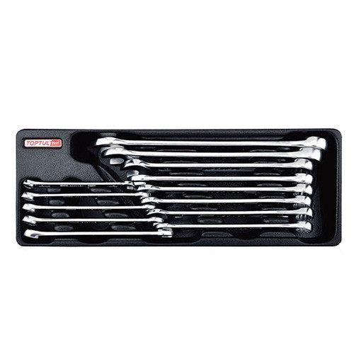 Набор комбинированных ключей 8-24 мм 13 ед. (в ложементе) TOPTUL GAAT1301 Харків - зображення 1