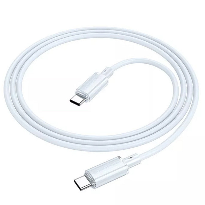 Дата кабель Borofone BX112 Lemon Type-C to Type-C 60W (1m) Херсон - зображення 4