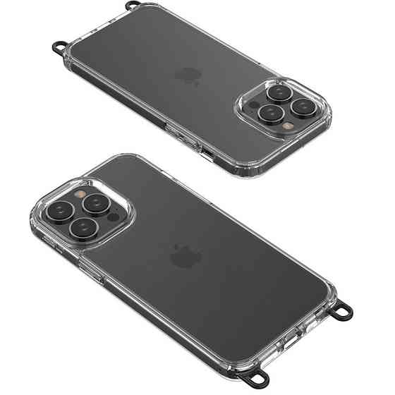 Чехол TPU Transparent with Straps для Apple iPhone 12 Pro / 12 (6.1") Херсон