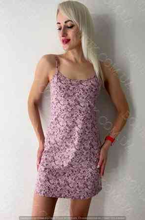 Женская ночная сорочка на тонкой бретели "LILA" (16719) (арт. 1571) Кривий Ріг