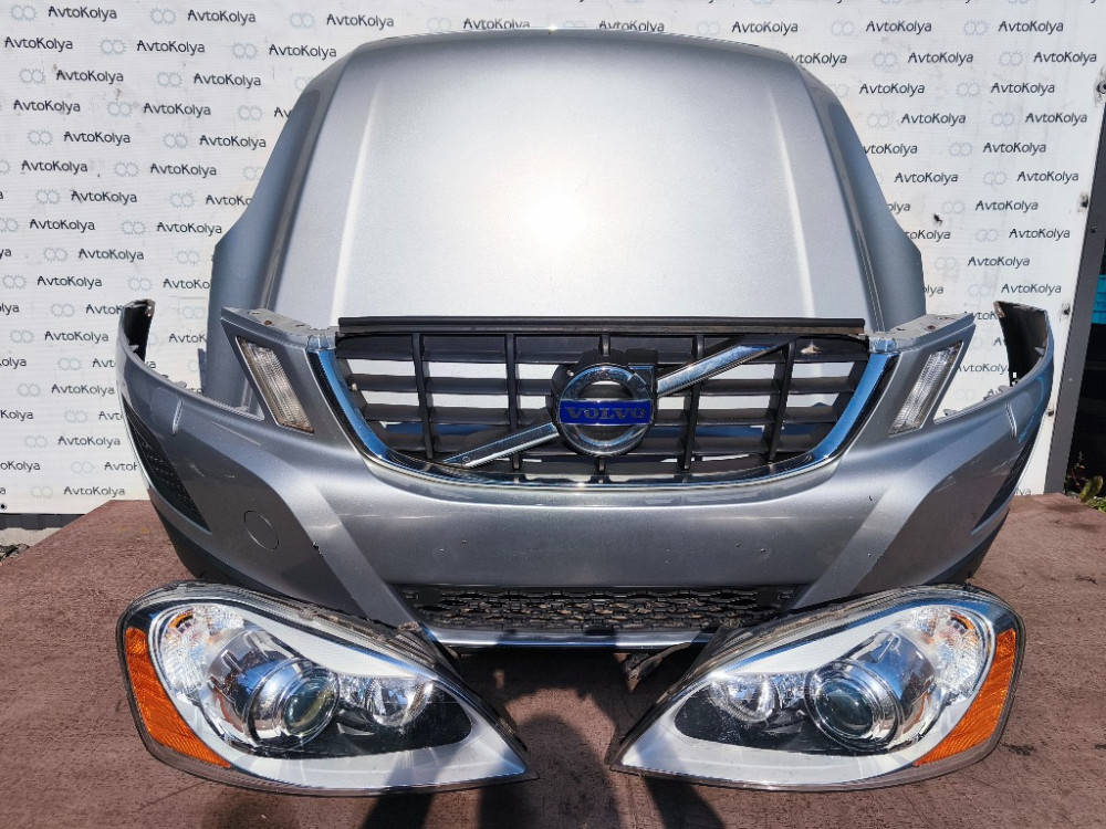 Ноускат бампер передний + капот + фара Volvo XC60 2008-2013 Ковель - изображение 1