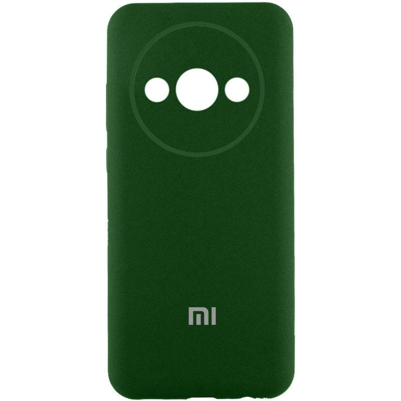Чехол Silicone Cover Lakshmi Full Camera (AA) with logo для Xiaomi Redmi A3 Херсон - зображення 1