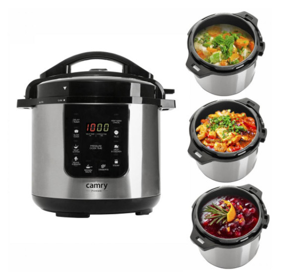 Мультиварка-скороварка Сamry СR-6409 1500 Вт Киев - изображение 4