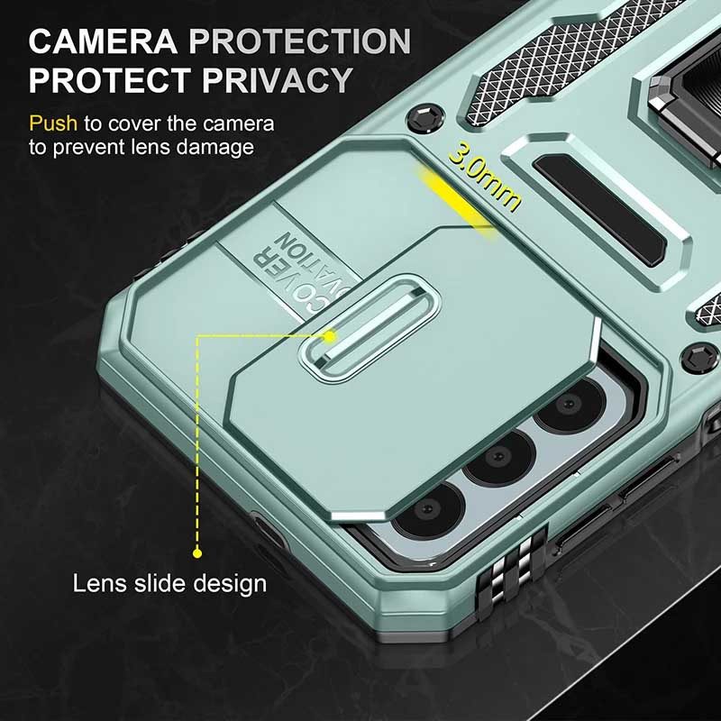 Ударопрочный чехол Camshield Army Ring для Samsung Galaxy A05s Херсон - зображення 2