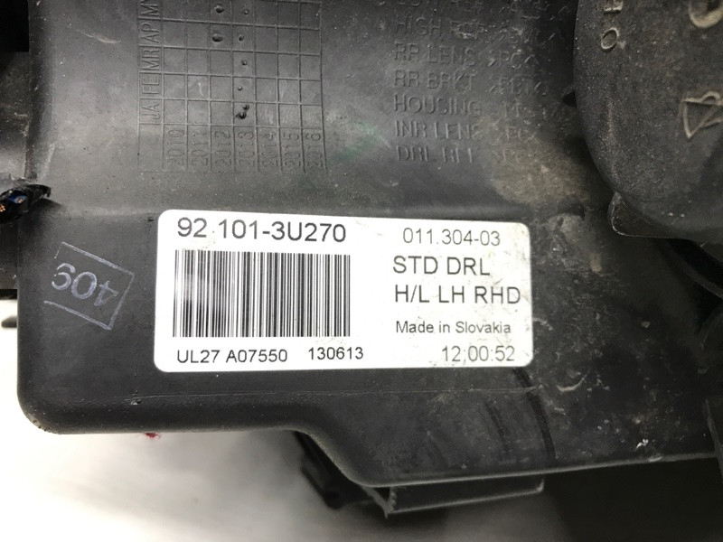 Фара левая галоген Kia Sportage 2010-2016 92101-3U270 (Арт. 35534) Киев - изображение 9