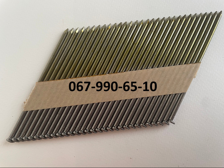 Рейкові цвяхи по дереву 3,1х90 мм 3000 шт. ГЛАДКІ Луцьк - зображення 5