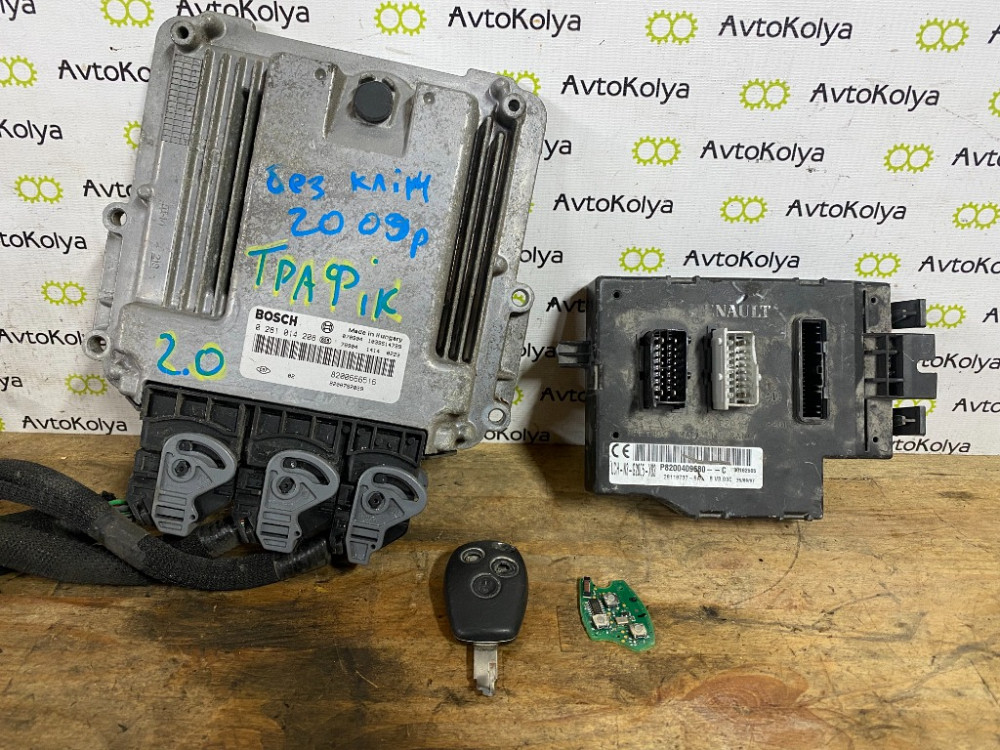 Блок управления двигателем Nissan Primastar 2.0 dci 2007-2010 (0281014208) Ковель - зображення 1