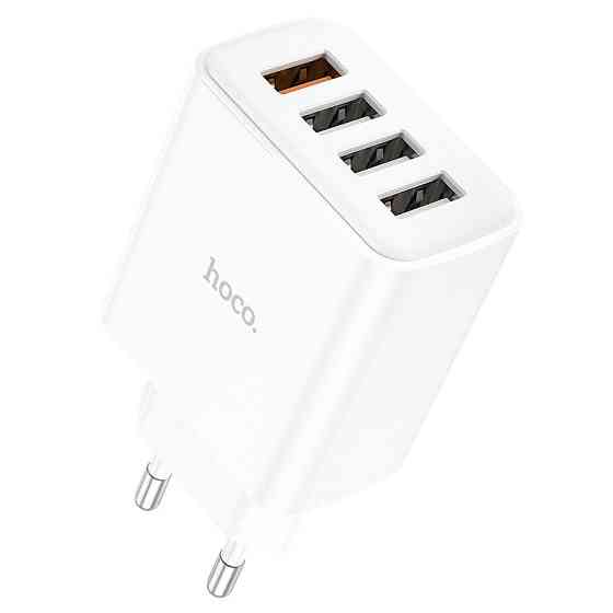 СЗУ Hoco C102A Fuerza QC3.0 (4USB-A) Херсон