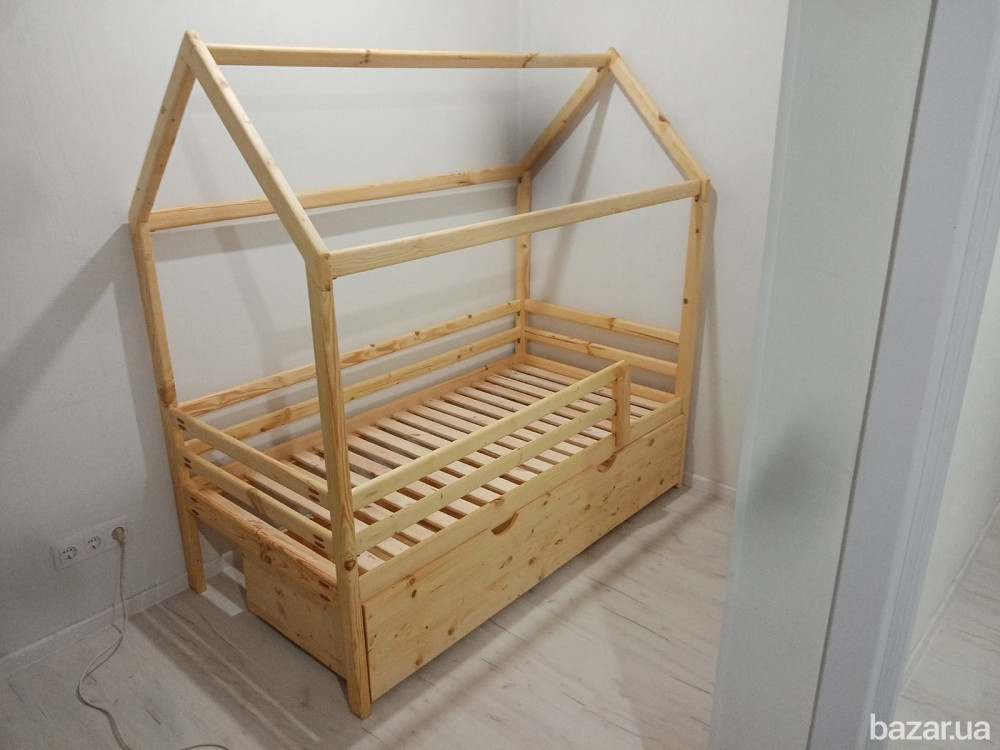 Кровать-домик-5000 грн Київ - зображення 2