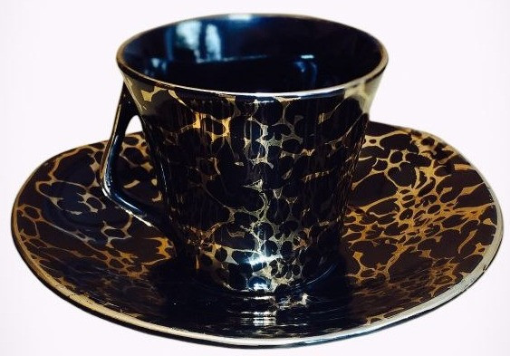 Гарний кофейний сервіз Чорний принц на 6 персон, новий Одесса - изображение 3